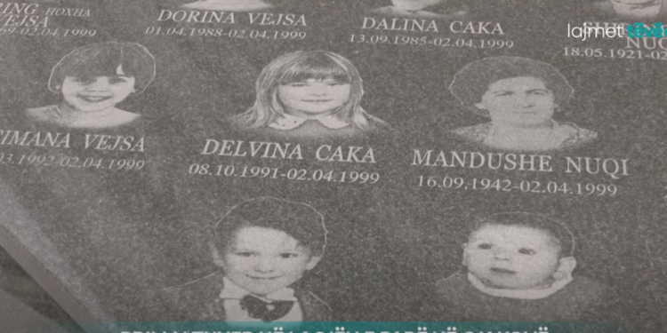 Prilli i thyer në Lagjen e Parë në Gjakovë