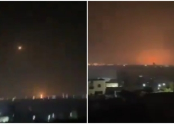 Pamje kur raketat iraniane goditën Izraelin