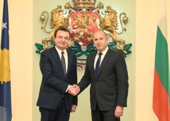 Kurti u prit nga Presidenti i Bullgarisë, Rumen Radev