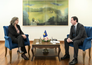 Kurti priti në takim lamtumirës shefen e zyrës së UNICEF-it në Kosovë, Nona Zicherman