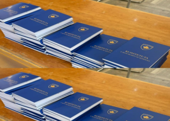 120 kopje të Kushtetutës para Kuvendit – YIHR kërkon respektim të saj