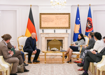 Osmani takon emisarin gjerman, thekson nevojën për anëtarësim të Kosovës në KiE
