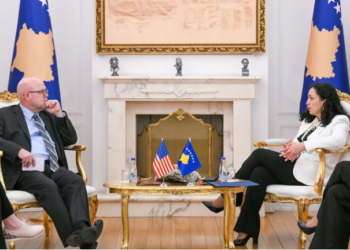 Osmani e Hovenier diskutojnë për anëtarësimin e Kosovës në KiE