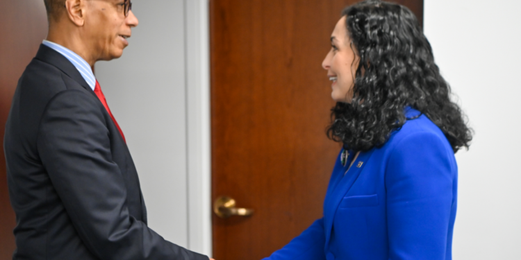 Para takimit të Këshillit të Sigurimit – Osmani takohet me ambasadorin amerikan, Wood