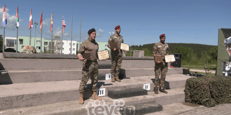 Sead Veseli zgjedhet ushtari më i mirë i vitit 2024, shprehet i lumtur me rezultatin e treguar gjatë garës