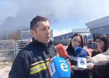 Gashi: Objekti i përfshirë nga flakët në Çaglavicë, pa masa mbrojtëse ndaj zjarrit