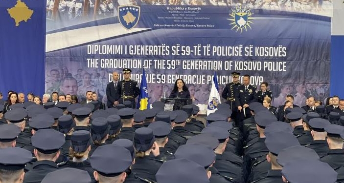 445 policë të rinj i shtohen Kosovës, Osmani: Jeni gardianë të Republikës