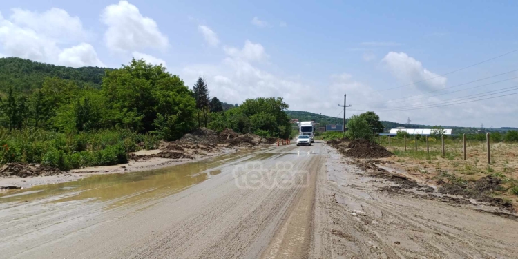 Hapet për qarkullim rruga Prishtinë – Gjilan pas mbylljes nga rrëshqitjet e dheut
