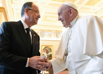 Begaj pritet në Vatikan nga Papa Françesku