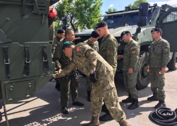 FSK-ja mban trajnim me ushtrinë turke për përdorimin e automjeteve luftarake Vuran