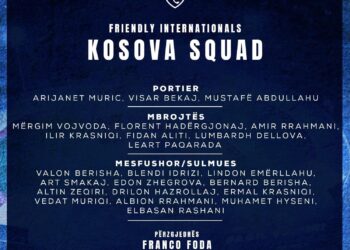 Foda publikon listën, mungon Rashica