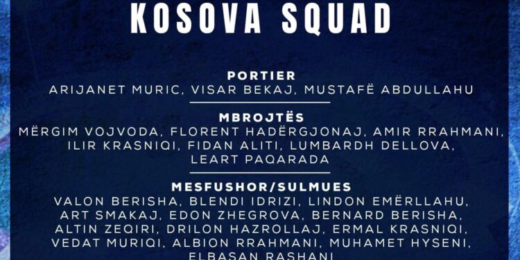 Foda publikon listën, mungon Rashica