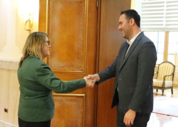 Konjufca në takim me shefen e KiE: Kosova mbetet e përkushtuar ndaj vlerave dhe parimeve të KiE