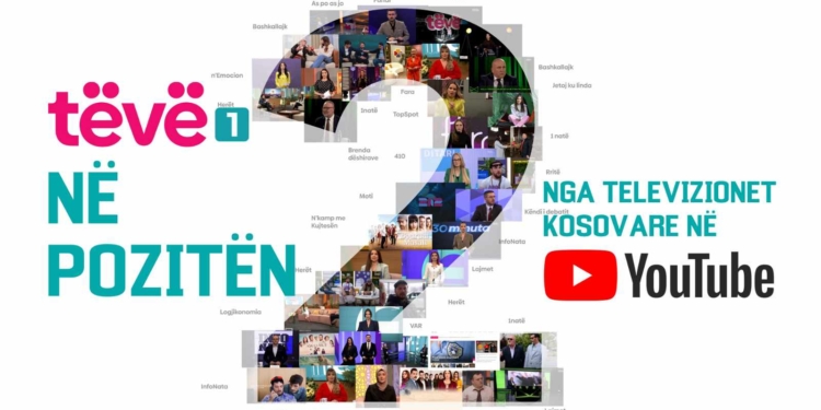 Tëvë1, televizioni i dytë më i shikuar në vend