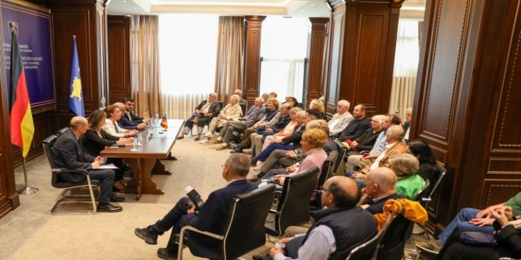 Gërvalla takon përfaqësuesit e CSU-së: U pajtuam që Kosova i ka përmbushur kushtet për anëtarësim në KiE