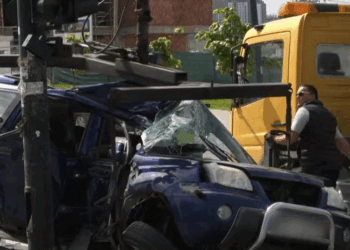 Detaje nga aksidenti në Prishtinë ku mbetën të lënduar gjashtë persona