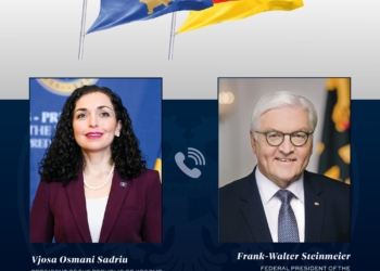 Osmani bisedon me presidentin gjerman për anëtarësimin në KiE