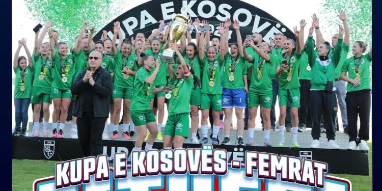 Futbollistet e Mitrovicës fitojnë Kupën e Kosovës