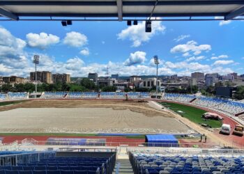 Stadiumi “Fadil Vokrri”, gati për korrik, së shpejti vendoset bari hibrid