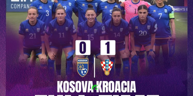 Kosova pëson humbje nga Kroacia