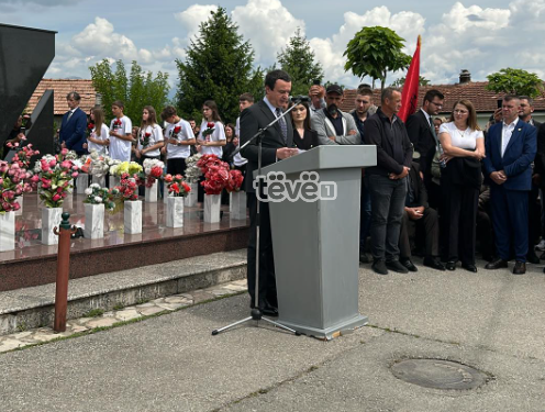 Kurti në Pejë: Serbia përgjegjëse për masakrat, rruga drejt drejtësisë e gjatë