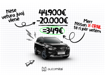 Matematikë e thjeshtë, Nissan X-Trail i ri “00” – Auto Mita