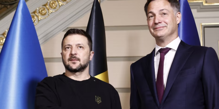 Zelensky nënshkruan marrëveshje të sigurisë me Belgjikën