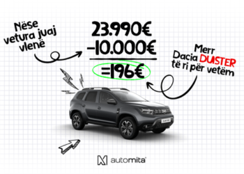 Ndrroje kerrin e vogël me Dacia Duster të ri për rrugë të gjata – Auto Mita