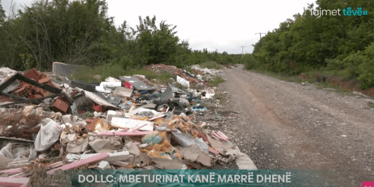 Mbeturinat në Dollc marrin dhenë, drejtori i inspeksionit thotë se po ndikojnë gjobat e ulta