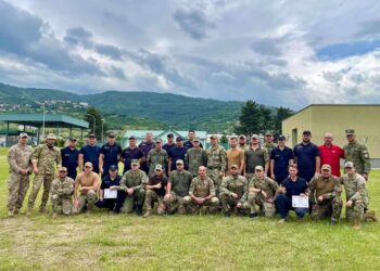 FSK-ja trajnon grupin e dytë për deminim të Policisë së Ukrainës
