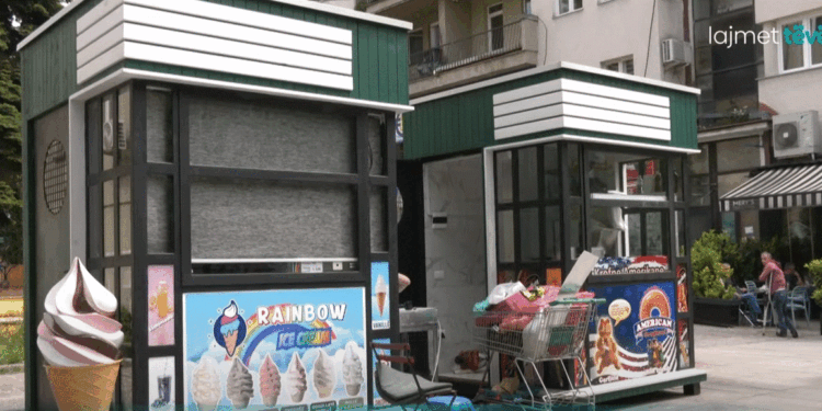 Vendosja e kioskave të reja me çmime të papërballueshme për tregtarët