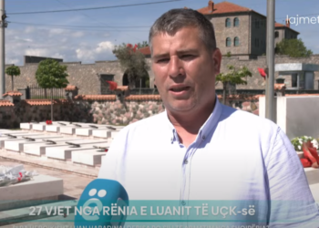 27 vjet nga rënia e luanit të UÇK-së, bashkëvendësit e kujtojnë me krenari
