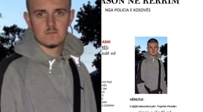 Policia e shpallë në kërkim të dyshuarin për plagosjen në Pejë