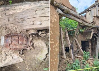 Gjendet një granatë dore e paraluftës në fshatin Mogillë të Kllokotit