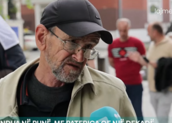 Rrëfimi i punëtorit që u lëndua në vendin e punës: E kam të vështirë me jetuar me 100 euro në muaj