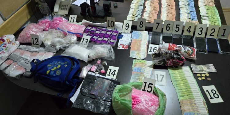 Policia arreston 6 persona dhe konfiskon substancë narkotike në vlerë mbi 200 mijë euro