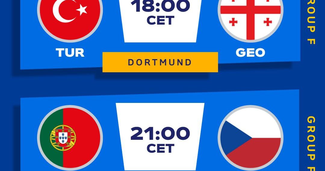 Euro 2024 vijon me dy ballafaqime sot