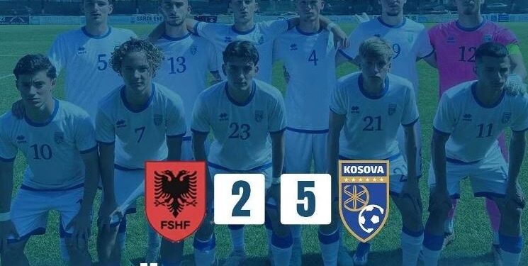 Kosova U19 fiton miqësoren e dytë me Shqipërinë
