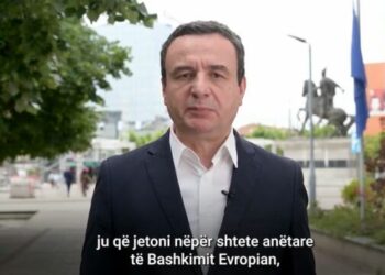Kurti thirrje diasporës që të votojnë në zgjedhjet evropiane, kundër rreziqeve që e kërcënojnë BE-në