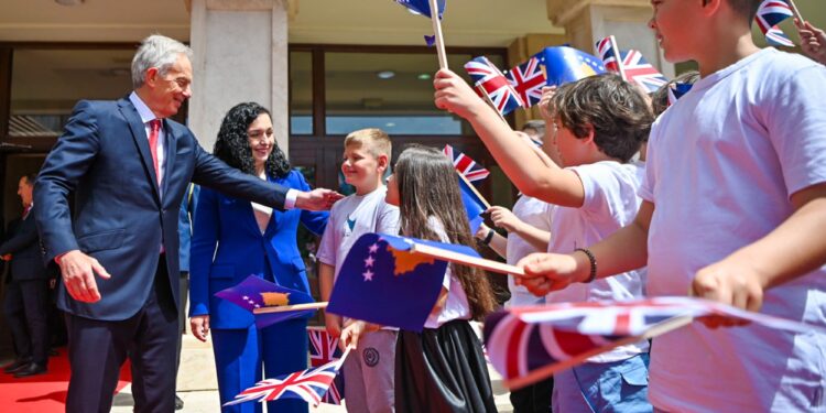 Osmani për Tony Blair: Një kampion i lirisë sonë