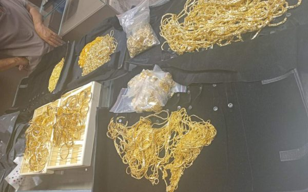 Pamje nga aksioni ku u konfiskuan 33 kilogramë ari në rajonin e Gjilanit