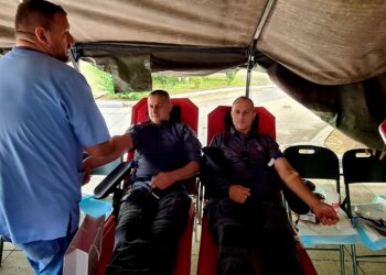 Rreth 80 policë të Kosovës dhurojnë gjak