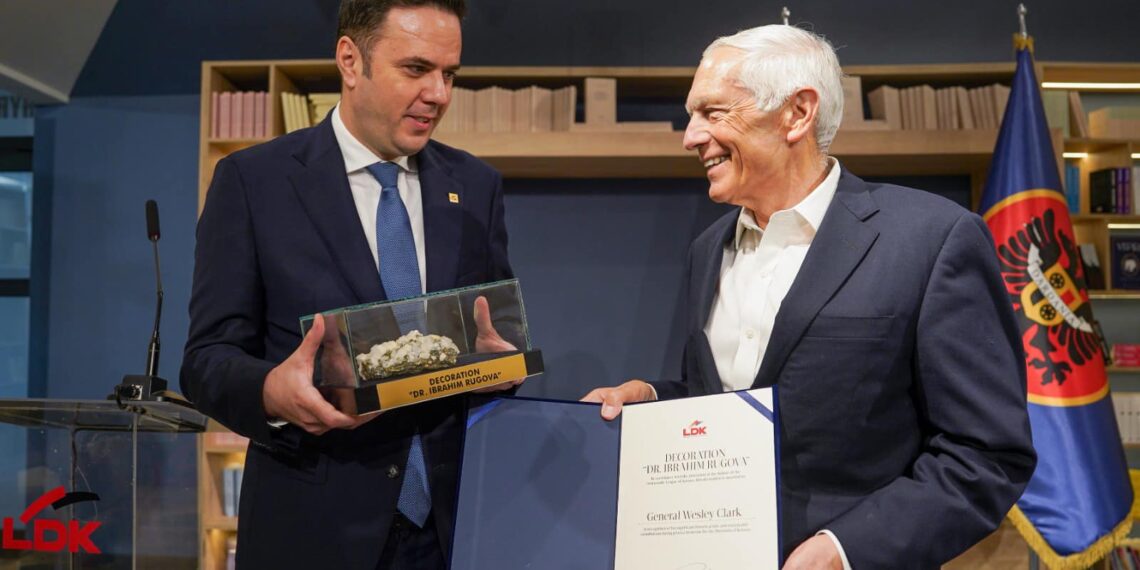 Abdixhiku e citon Clarkun: “Ka vetëm një arsye pse intervenimi i NATO-s kishte sukses, ajo quhet LDK”