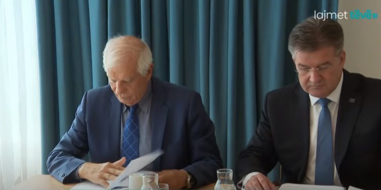 Angazhimi i Borrellit në procesin e dialogut cilësohet si joproduktiv dhe pa ndonjë rezultat