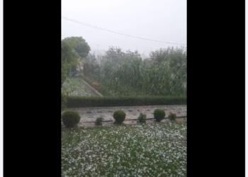 Shi e breshër në disa qytete të Kosovës