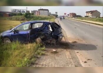 Tre persona të lënduar nga një aksident trafiku në Sekiraqë të Podujevës