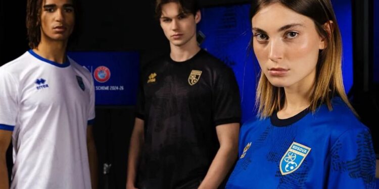 FFK-ja dhe Errea prezantojnë fanellat e reja të Kosovës