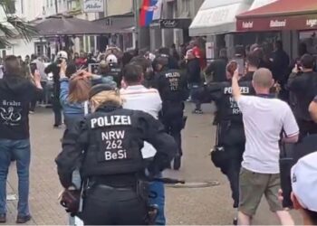 Përleshje mes huliganëve anglez e serbë, dyshohet se shqiptarët nisën sulmin