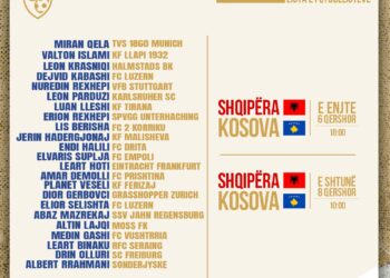 Kosova U19 gati për miqësoren me Shqipërinë