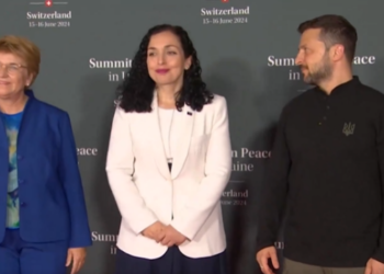 Osmani takohet me Zelenskyn në Zvicër: Jemi për të dhënë mbështetje për lirinë e Ukrainës